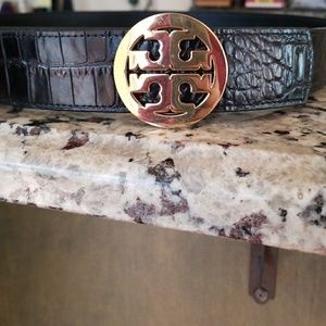 Tory Burch reversible black belt